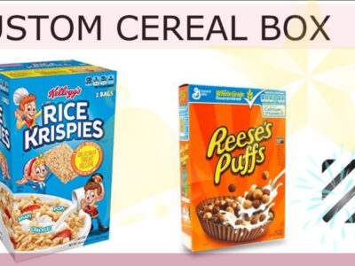 custom cereal box