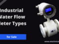 Water flow meter types