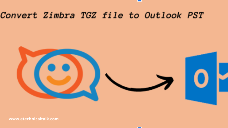 Zimbra TGZ to Outlook