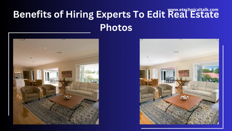 real estate photo editing company
