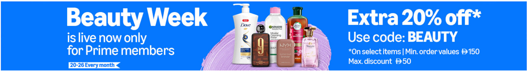 Beauty week Amazon April 2026